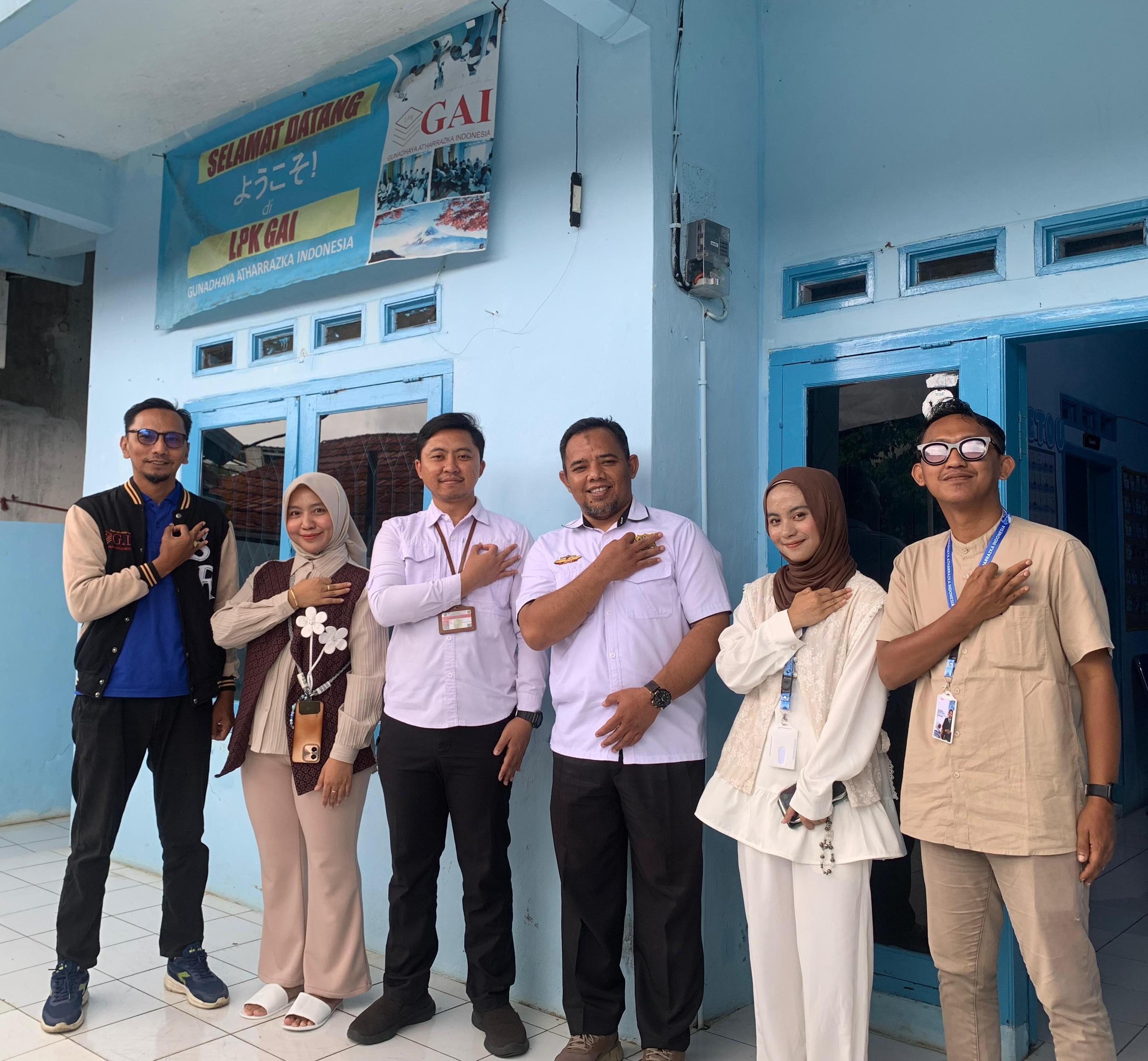 Disnakertrans Jabar Lakukan Pemeriksaan dan Sosialisasi K3 di LPK Gunadhaya Atharrazka Indonesia
